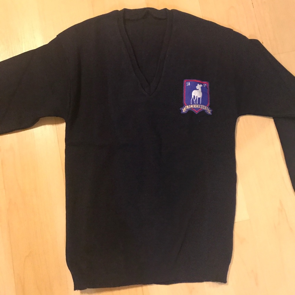 NEW Navy Blue Ted Lasso Sweater Men’s Medium